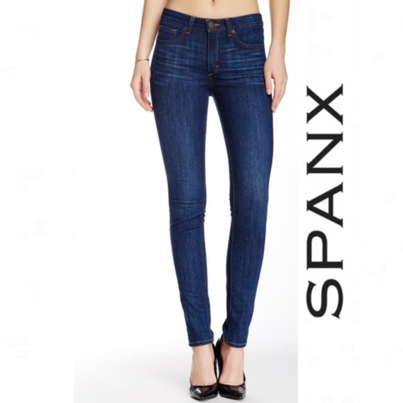 Spanx The Slim X Skinny Jeans Dark Wash 